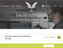 Tablet Screenshot of itsnordic.se